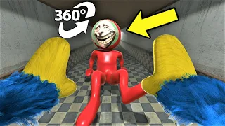 360 video | 360° YOU ARE HUGGY WUGGY! | VR Experience | 360 POPPY PLAYTIME | Weirdo3D