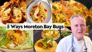 5 Ways To Cook Delicious Moreton Bay Bugs Recipe at Home🦞 Chef Simon Gault👨‍🍳