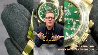 Cosa pensi del Rolex Daytona Green Dial Full Gold