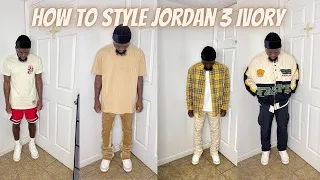 How To Style Air Jordan 3 Craft Ivory | Outfit Ideas