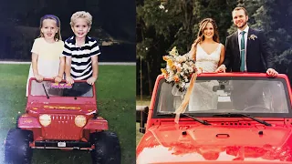 Preschool Friends Recreate Photo on Their Wedding Day