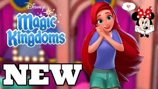 NEW ARIEL PRINCESS COSTUME! Disney Magic Kingdoms | Gameplay Walkthrough Ep.386