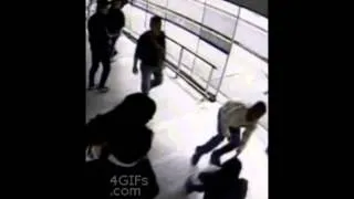 Instant Karma - Colombia Cell phone Thief Blasted by Bus during getaway  - Front Company TV