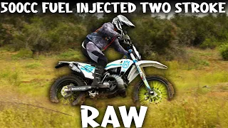 Husqvarna TE500 Two Stroke Offroad Weapon RAW