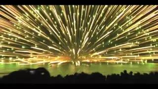 Huge Fireworks Explosion: 900 Millimeter Water Shell