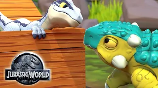 Jurassic World | Little Dinosaur Friends | Secret Search | NEW video | @Imaginext®