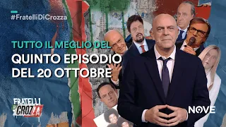 Fratelli di Crozza | Tutto il Meglio del Quinto Episodio del 20 Ottobre