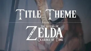 Title Theme - The Legend of Zelda: Ocarina of Time [Koji Kondo] // Amy Turk, Harp and Ocarina