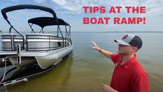 How to Properly Launch your Pontoon/Tritoon at the Boat Ramp!