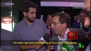 Almeida, a Isma Juárez al felicitarle por su "boda": "¿Tu crees que es para darme la enhorabuena?"