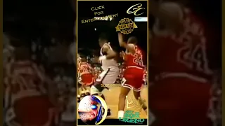 Madison Square Garden May 25 1993 John Starks Dunks over Horace Grant and Michael Jordan #nba #viral