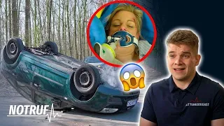 Rennen gegen die Zeit!⏳🚨😱🚗 Annes Auto LIEGT AUF DEM DACH! | Notruf