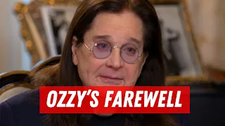 Ozzy Osbourne is Saying Goodbye