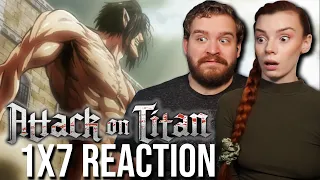 New Titan?!? | Attack On Titan 1x7 Reaction & Review | The Small Blade | Wit Studio on Crunchyroll