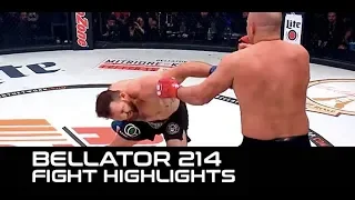 Ryan Bader Lays Out Fedor! (Bellator 214 Highlights)