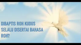 Dibaptis Roh Kudus selalu Disertai Bahasa Roh??