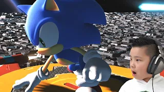 Sonic Speed Run in Space CKN Gaming