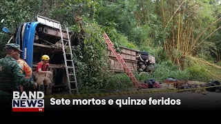 Cachorro na pista pode ter causado acidente em Minas | BandNews TV