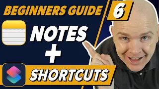 Using Shortcuts App with Notes on Mac
