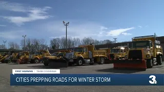 Hampton Roads cities prepare for winter weather