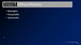 Intracranial infections - 2 - Diffuse Infections