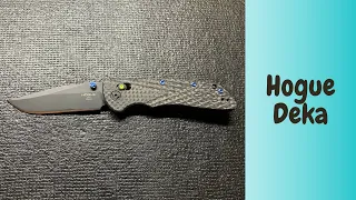 Hogue Deka Collector Series Knife | First Deka First Impressions On This EDC Blade