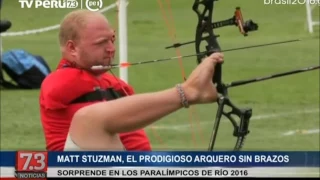 Matt Stutzman, el prodigioso arquero sin brazos