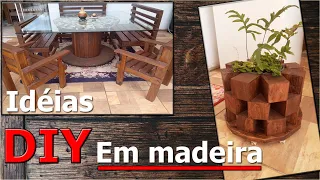 Idéia Diy em Madeira Para Sua Casa