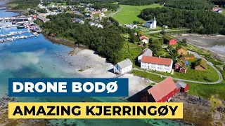 FANTASTIC trip to amazing Kjerringøy in northern Norway - Juli 2022 - Drone Bodø - 4K
