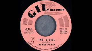 TEEN Johnny David - I Met A Girl (1959)