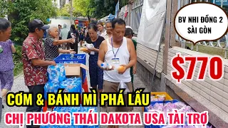 BÁNH MÌ PHÁ LẤU SIÊU NGON VÀ VIP CHỊ PHƯƠNG THÁI DAKOTA USA TÀI TRỢ