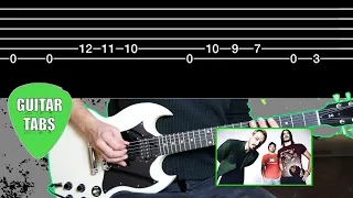 SILVERCHAIR - THE GREATEST VIEW - How to play on Guitar (Tutorial with Tabs on Screen)