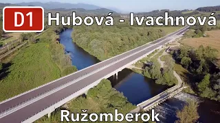 Construction of Slovak Highway D1 Hubová - Ivachnová (September 2023)