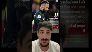 NEYMAR FALA DE BRIGA COM DIRETOR