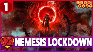 Nemesis Lockdown Live Play Through w/ 4 Players