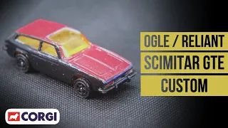 CORGI custom restoration: 12C Ogle / Reliant Scimitar GTE
