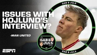 “CELEBRATE THIS!” Should Man United players complain about Hojlund’s interview? | ESPN FC