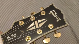 Обзор сборки и состояния реплики Gibson Les Paul Custom темно-серой б/у
