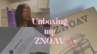 SUNDAY UNBOXING | znoav | showing you how to use a znoav juicer | small grocery haul