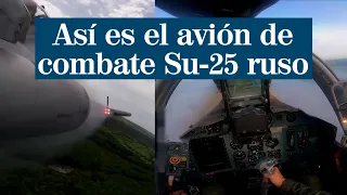 Así es el avión de combate Su-25 que Rusia utiliza en la guerra contra Ucrania