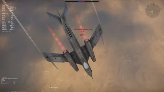 War Thunder // Yak 28B meme content 2 A4E dogfight 