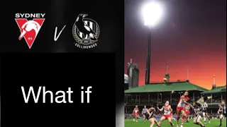 What if Collingwood beat Sydney in the Preliminary Final