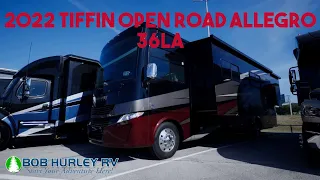 2022 Tiffin Open Road Allegro 36LA - Bob Hurley RV - Tulsa OK