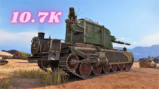 FV4005 Stage II  10.7K Damage 6 Kills World of Tanks Gameplay (4K)