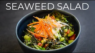 Wakame Seaweed Salad Recipe | How to make EASY Japanese Side Dish (海藻サラダ)