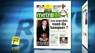 Revue de presse Unes 1ère - 10 janvier 2012