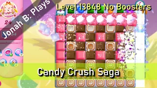 Candy Crush Saga Level 13848 No Boosters