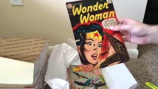 Comics in the Mail #1 - Unboxing Early Silver Age DC's! - Superman, Batman, Wonder Woman