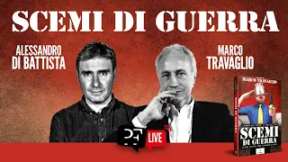 "Scemi di guerra", Marco Travaglio e Alessandro Di Battista dialogano sul conflitto in Ucraina