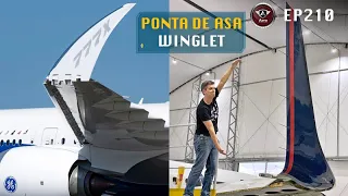 PONTA DE ASA QUE DOBRA? Por que alguns aviões têm WINGLET e outros não?